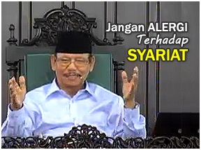 JANGAN Alergi Terhadap SYARIAT  